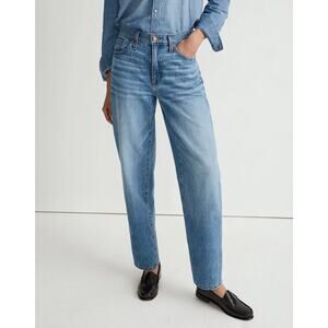Madewell The Petite Slouchy Boyjean in Rosewell Wash Women's 23P
